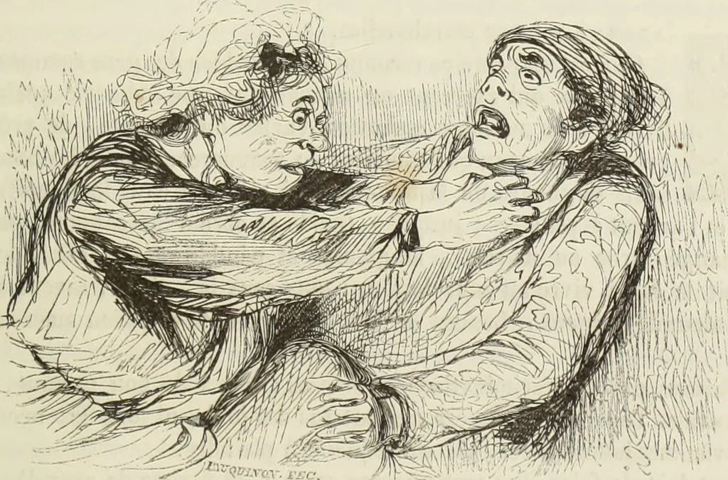 An illustration from Les Français peints par eux-mêmes : encyclopédie morale du dix-neuvième siècle. --, 1841, leaf 476