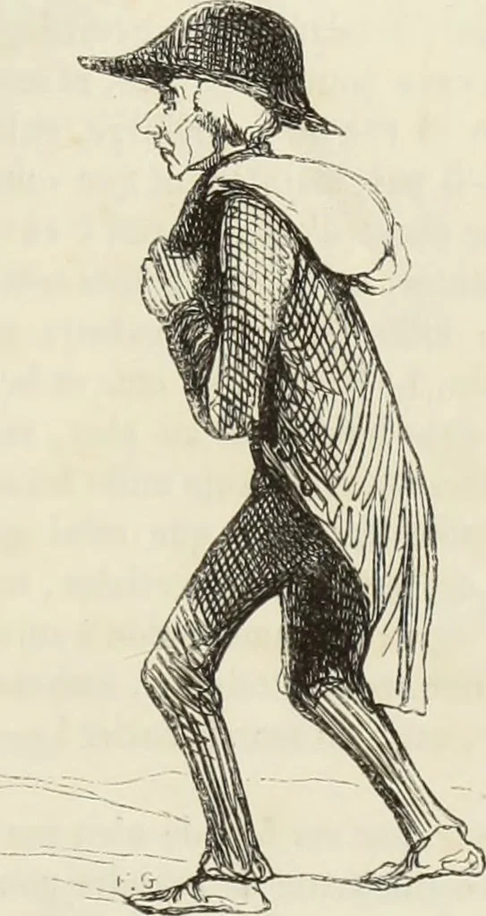 An illustration from Les Français peints par eux-mêmes : encyclopédie morale du dix-neuvième siècle. --, 1841, leaf 484