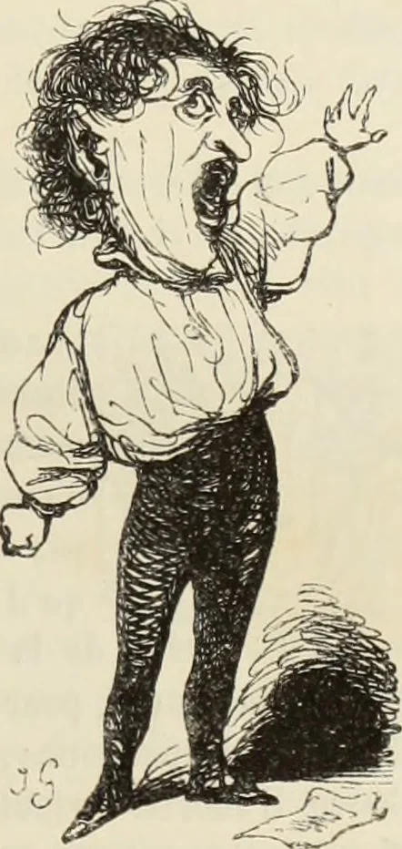 An illustration from Les Français peints par eux-mêmes : encyclopédie morale du dix-neuvième siècle. --, 1841, leaf 66