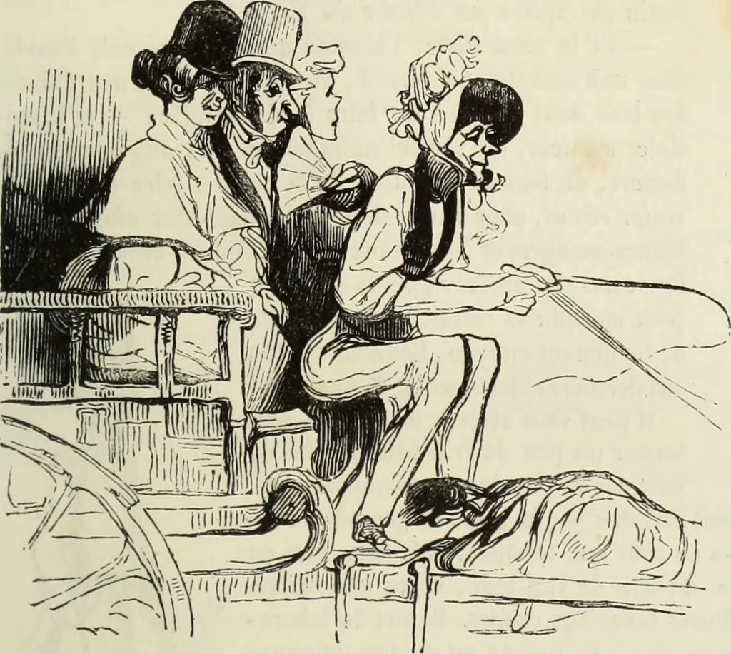 An illustration from Les Français peints par eux-mêmes : encyclopédie morale du dix-neuvième siècle. --, 1841, leaf 80
