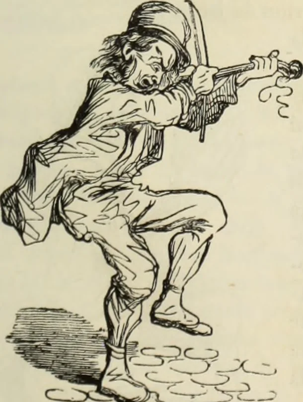 An illustration from Les Français peints par eux-mêmes : encyclopédie morale du dix-neuvième siècle. --, 1841, leaf 80