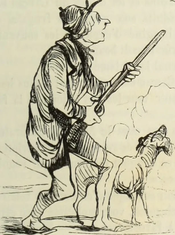 An illustration from Les Français peints par eux-mêmes : encyclopédie morale du dix-neuvième siècle. --, 1841, leaf 82