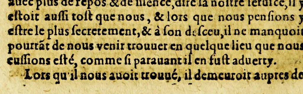 An illustration from Les fruicts de la mission des reuerends peres capucins en l'isle de Maragnan. : Comment la croix fut plantée, & la terre beniste, dequoy s'est ensuiuy la conuersion de plusieurs indiens sauuages Topinamba, qui ont receu le baptesme par lesdits rr. pp. capucins, 1614, leaf 26