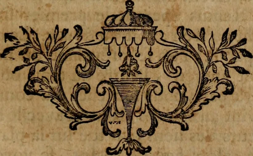 An illustration from Les généaologies historiques des rois, empereurs, &c : et de toutes les maisons souveraines qui ont subsisté jusqu'à présent, exposées dans les cartes généalogiques tirées des meilleurs auteurs, avec des explications historiques et chronologiques .., 1736, leaf 614