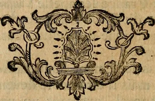 An illustration from Les généaologies historiques des rois, empereurs, &c : et de toutes les maisons souveraines qui ont subsisté jusqu'à présent, exposées dans les cartes généalogiques tirées des meilleurs auteurs, avec des explications historiques et chronologiques .., 1736, leaf 619