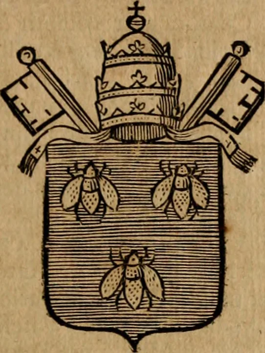 An illustration from Les généaologies historiques des rois, empereurs, &c : et de toutes les maisons souveraines qui ont subsisté jusqu'à présent, exposées dans les cartes généalogiques tirées des meilleurs auteurs, avec des explications historiques et chronologiques .., 1736, leaf 646