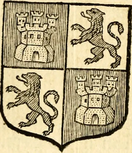 An illustration from Les généaologies historiques des rois, empereurs, &c : et de toutes les maisons souveraines qui ont subsisté jusqu'à présent, exposées dans les cartes généalogiques tirées des meilleurs auteurs, avec des explications historiques et chronologiques .., 1736, leaf 111