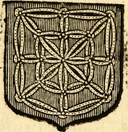 An illustration from Les généaologies historiques des rois, empereurs, &c : et de toutes les maisons souveraines qui ont subsisté jusqu'à présent, exposées dans les cartes généalogiques tirées des meilleurs auteurs, avec des explications historiques et chronologiques .., 1736, leaf 111