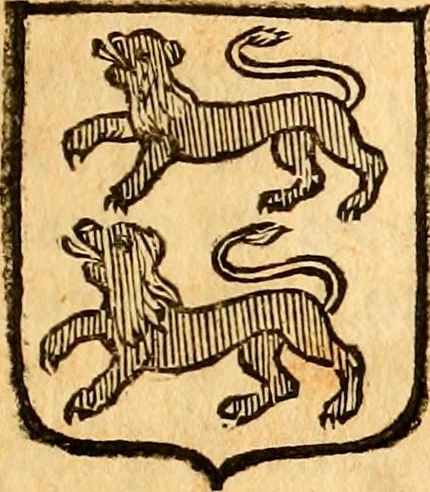 An illustration from Les généaologies historiques des rois, empereurs, &c : et de toutes les maisons souveraines qui ont subsisté jusqu'à présent, exposées dans les cartes généalogiques tirées des meilleurs auteurs, avec des explications historiques et chronologiques .., 1736, leaf 122