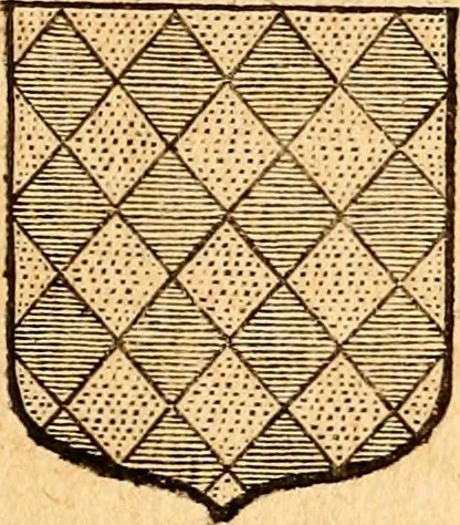 An illustration from Les généaologies historiques des rois, empereurs, &c : et de toutes les maisons souveraines qui ont subsisté jusqu'à présent, exposées dans les cartes généalogiques tirées des meilleurs auteurs, avec des explications historiques et chronologiques .., 1736, leaf 122