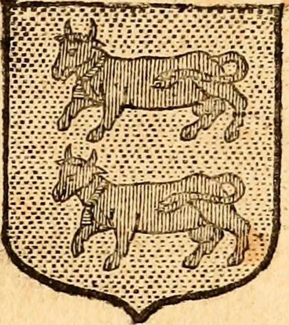 An illustration from Les généaologies historiques des rois, empereurs, &c : et de toutes les maisons souveraines qui ont subsisté jusqu'à présent, exposées dans les cartes généalogiques tirées des meilleurs auteurs, avec des explications historiques et chronologiques .., 1736, leaf 122