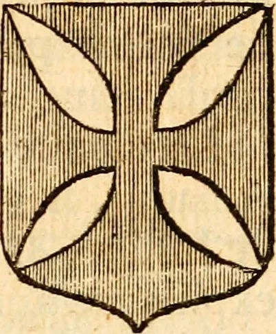 An illustration from Les généaologies historiques des rois, empereurs, &c : et de toutes les maisons souveraines qui ont subsisté jusqu'à présent, exposées dans les cartes généalogiques tirées des meilleurs auteurs, avec des explications historiques et chronologiques .., 1736, leaf 126