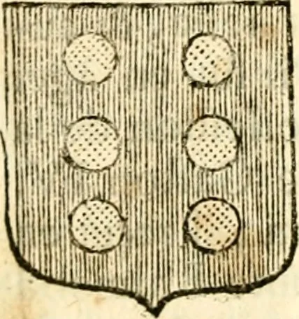 An illustration from Les généaologies historiques des rois, empereurs, &c : et de toutes les maisons souveraines qui ont subsisté jusqu'à présent, exposées dans les cartes généalogiques tirées des meilleurs auteurs, avec des explications historiques et chronologiques .., 1736, leaf 137