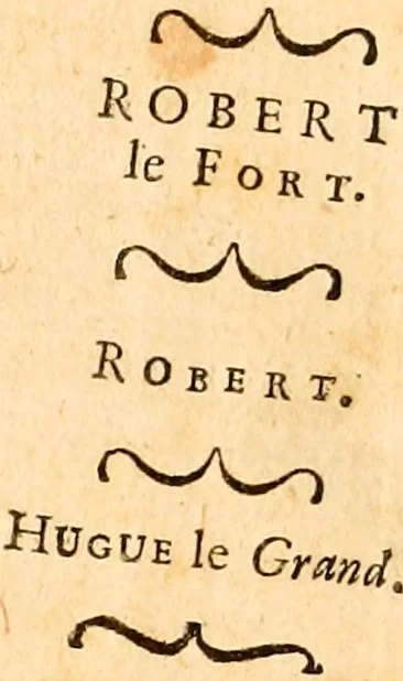 An illustration from Les généaologies historiques des rois, empereurs, &c : et de toutes les maisons souveraines qui ont subsisté jusqu'à présent, exposées dans les cartes généalogiques tirées des meilleurs auteurs, avec des explications historiques et chronologiques .., 1736, leaf 148