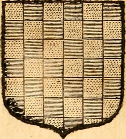 An illustration from Les généaologies historiques des rois, empereurs, &c : et de toutes les maisons souveraines qui ont subsisté jusqu'à présent, exposées dans les cartes généalogiques tirées des meilleurs auteurs, avec des explications historiques et chronologiques .., 1736, leaf 218