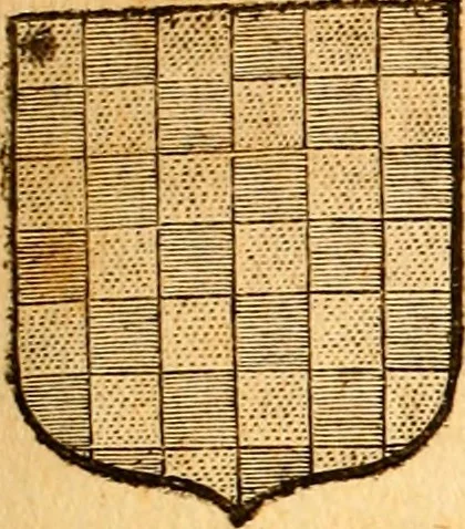 An illustration from Les généaologies historiques des rois, empereurs, &c : et de toutes les maisons souveraines qui ont subsisté jusqu'à présent, exposées dans les cartes généalogiques tirées des meilleurs auteurs, avec des explications historiques et chronologiques .., 1736, leaf 228
