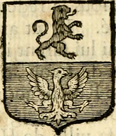 An illustration from Les généaologies historiques des rois, empereurs, &c : et de toutes les maisons souveraines qui ont subsisté jusqu'à présent, exposées dans les cartes généalogiques tirées des meilleurs auteurs, avec des explications historiques et chronologiques .., 1736, leaf 235