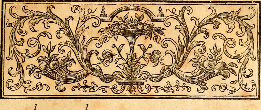 An illustration from Les généaologies historiques des rois, empereurs, &c : et de toutes les maisons souveraines qui ont subsisté jusqu'à présent, exposées dans les cartes généalogiques tirées des meilleurs auteurs, avec des explications historiques et chronologiques .., 1736, leaf 254