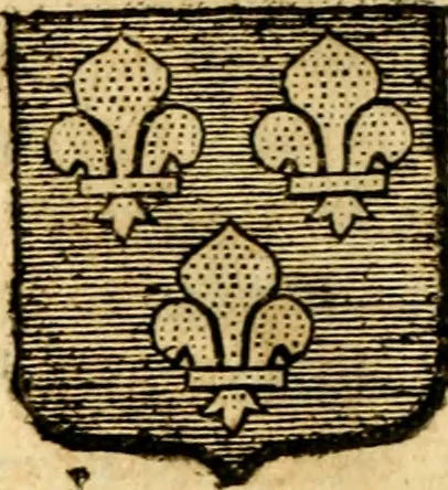 An illustration from Les généaologies historiques des rois, empereurs, &c : et de toutes les maisons souveraines qui ont subsisté jusqu'à présent, exposées dans les cartes généalogiques tirées des meilleurs auteurs, avec des explications historiques et chronologiques .., 1736, leaf 279