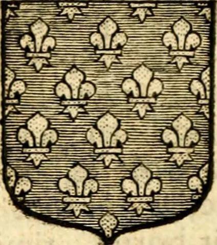 An illustration from Les généaologies historiques des rois, empereurs, &c : et de toutes les maisons souveraines qui ont subsisté jusqu'à présent, exposées dans les cartes généalogiques tirées des meilleurs auteurs, avec des explications historiques et chronologiques .., 1736, leaf 297
