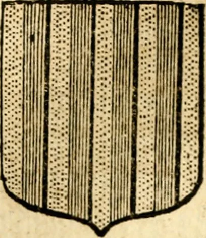 An illustration from Les généaologies historiques des rois, empereurs, &c : et de toutes les maisons souveraines qui ont subsisté jusqu'à présent, exposées dans les cartes généalogiques tirées des meilleurs auteurs, avec des explications historiques et chronologiques .., 1736, leaf 307