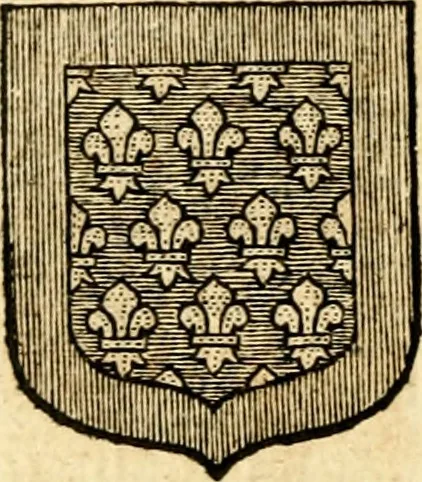 An illustration from Les généaologies historiques des rois, empereurs, &c : et de toutes les maisons souveraines qui ont subsisté jusqu'à présent, exposées dans les cartes généalogiques tirées des meilleurs auteurs, avec des explications historiques et chronologiques .., 1736, leaf 307