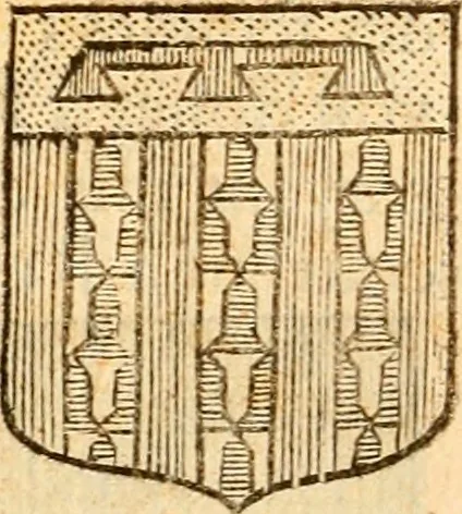 An illustration from Les généaologies historiques des rois, empereurs, &c : et de toutes les maisons souveraines qui ont subsisté jusqu'à présent, exposées dans les cartes généalogiques tirées des meilleurs auteurs, avec des explications historiques et chronologiques .., 1736, leaf 318