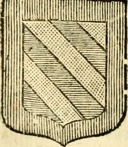 An illustration from Les généaologies historiques des rois, empereurs, &c : et de toutes les maisons souveraines qui ont subsisté jusqu'à présent, exposées dans les cartes généalogiques tirées des meilleurs auteurs, avec des explications historiques et chronologiques .., 1736, leaf 319