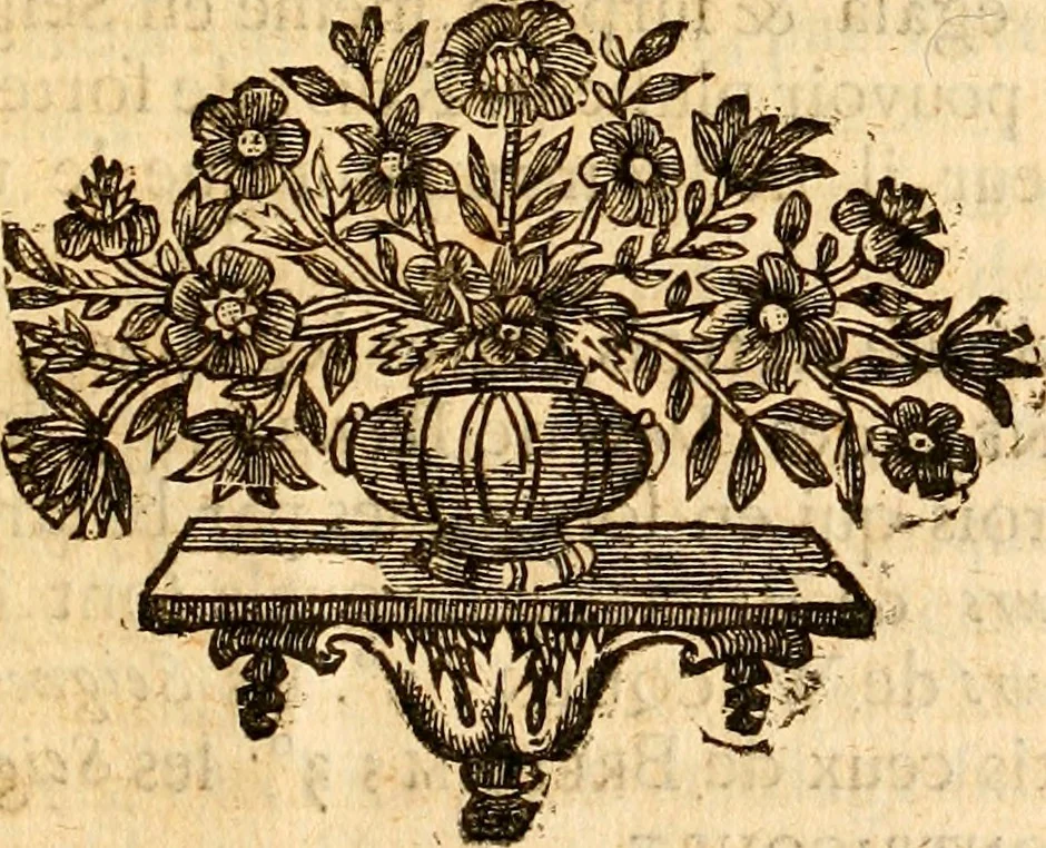 An illustration from Les généaologies historiques des rois, empereurs, &c : et de toutes les maisons souveraines qui ont subsisté jusqu'à présent, exposées dans les cartes généalogiques tirées des meilleurs auteurs, avec des explications historiques et chronologiques .., 1736, leaf 438