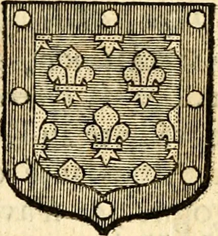 An illustration from Les généaologies historiques des rois, empereurs, &c : et de toutes les maisons souveraines qui ont subsisté jusqu'à présent, exposées dans les cartes généalogiques tirées des meilleurs auteurs, avec des explications historiques et chronologiques .., 1736, leaf 481