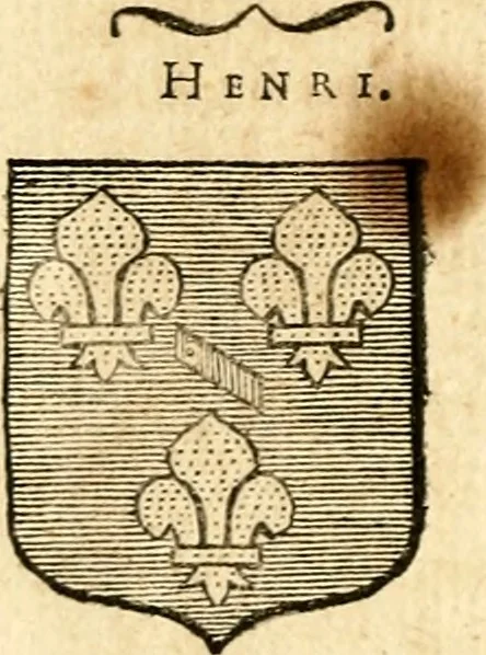 An illustration from Les généaologies historiques des rois, empereurs, &c : et de toutes les maisons souveraines qui ont subsisté jusqu'à présent, exposées dans les cartes généalogiques tirées des meilleurs auteurs, avec des explications historiques et chronologiques .., 1736, leaf 515