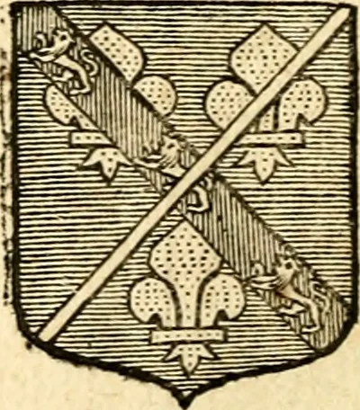 An illustration from Les généaologies historiques des rois, empereurs, &c : et de toutes les maisons souveraines qui ont subsisté jusqu'à présent, exposées dans les cartes généalogiques tirées des meilleurs auteurs, avec des explications historiques et chronologiques .., 1736, leaf 515