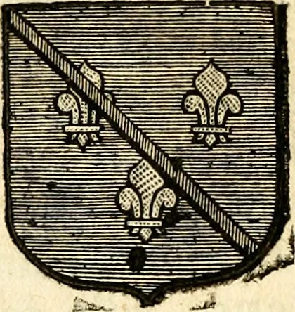 An illustration from Les généaologies historiques des rois, empereurs, &c : et de toutes les maisons souveraines qui ont subsisté jusqu'à présent, exposées dans les cartes généalogiques tirées des meilleurs auteurs, avec des explications historiques et chronologiques .., 1736, leaf 545