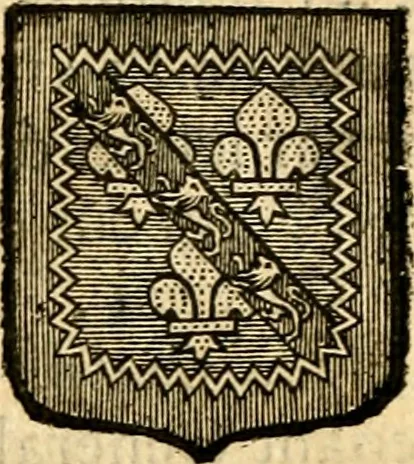 An illustration from Les généaologies historiques des rois, empereurs, &c : et de toutes les maisons souveraines qui ont subsisté jusqu'à présent, exposées dans les cartes généalogiques tirées des meilleurs auteurs, avec des explications historiques et chronologiques .., 1736, leaf 653