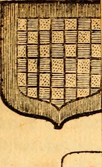 An illustration from Les généaologies historiques des rois, empereurs, &c : et de toutes les maisons souveraines qui ont subsisté jusqu'à présent, exposées dans les cartes généalogiques tirées des meilleurs auteurs, avec des explications historiques et chronologiques .., 1736, leaf 712