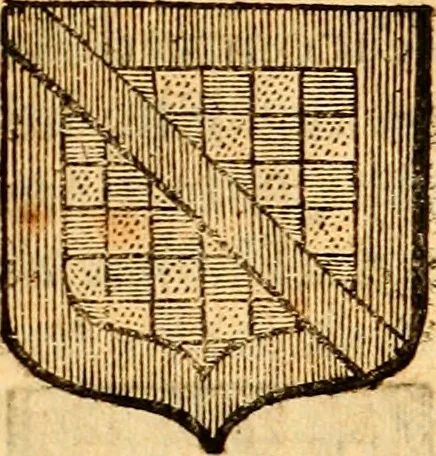 An illustration from Les généaologies historiques des rois, empereurs, &c : et de toutes les maisons souveraines qui ont subsisté jusqu'à présent, exposées dans les cartes généalogiques tirées des meilleurs auteurs, avec des explications historiques et chronologiques .., 1736, leaf 724