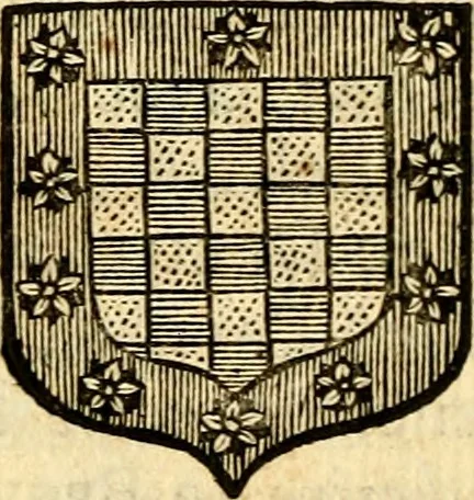 An illustration from Les généaologies historiques des rois, empereurs, &c : et de toutes les maisons souveraines qui ont subsisté jusqu'à présent, exposées dans les cartes généalogiques tirées des meilleurs auteurs, avec des explications historiques et chronologiques .., 1736, leaf 727