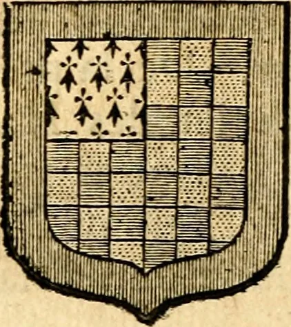 An illustration from Les généaologies historiques des rois, empereurs, &c : et de toutes les maisons souveraines qui ont subsisté jusqu'à présent, exposées dans les cartes généalogiques tirées des meilleurs auteurs, avec des explications historiques et chronologiques .., 1736, leaf 733