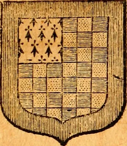 An illustration from Les généaologies historiques des rois, empereurs, &c : et de toutes les maisons souveraines qui ont subsisté jusqu'à présent, exposées dans les cartes généalogiques tirées des meilleurs auteurs, avec des explications historiques et chronologiques .., 1736, leaf 734