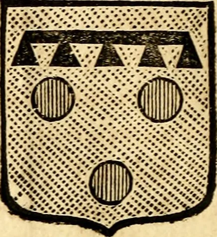 An illustration from Les généaologies historiques des rois, empereurs, &c : et de toutes les maisons souveraines qui ont subsisté jusqu'à présent, exposées dans les cartes généalogiques tirées des meilleurs auteurs, avec des explications historiques et chronologiques .., 1736, leaf 741