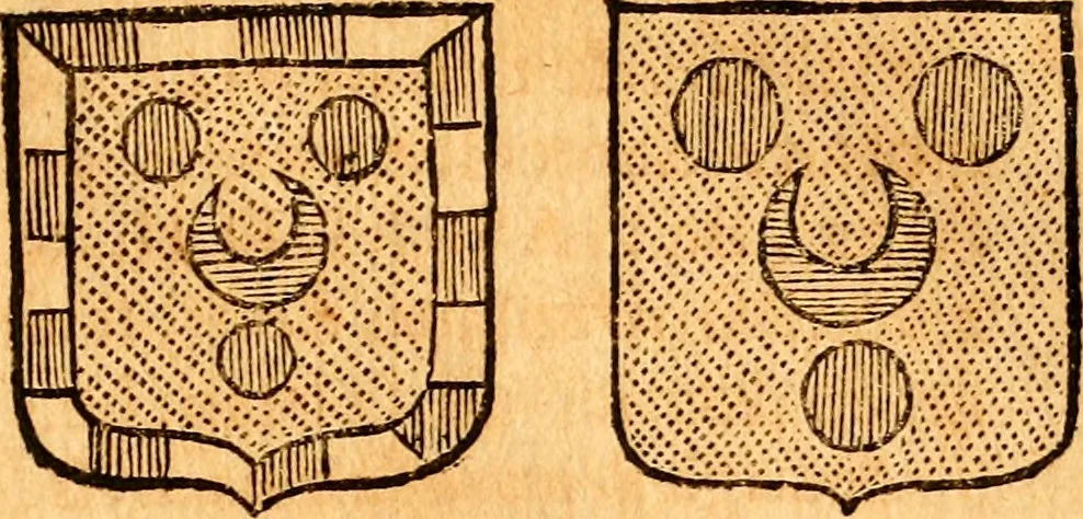 An illustration from Les généaologies historiques des rois, empereurs, &c : et de toutes les maisons souveraines qui ont subsisté jusqu'à présent, exposées dans les cartes généalogiques tirées des meilleurs auteurs, avec des explications historiques et chronologiques .., 1736, leaf 770