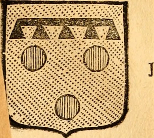 An illustration from Les généaologies historiques des rois, empereurs, &c : et de toutes les maisons souveraines qui ont subsisté jusqu'à présent, exposées dans les cartes généalogiques tirées des meilleurs auteurs, avec des explications historiques et chronologiques .., 1736, leaf 786