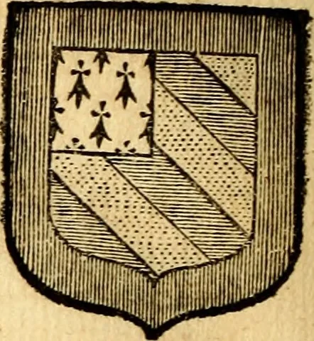 An illustration from Les généaologies historiques des rois, empereurs, &c : et de toutes les maisons souveraines qui ont subsisté jusqu'à présent, exposées dans les cartes généalogiques tirées des meilleurs auteurs, avec des explications historiques et chronologiques .., 1736, leaf 809