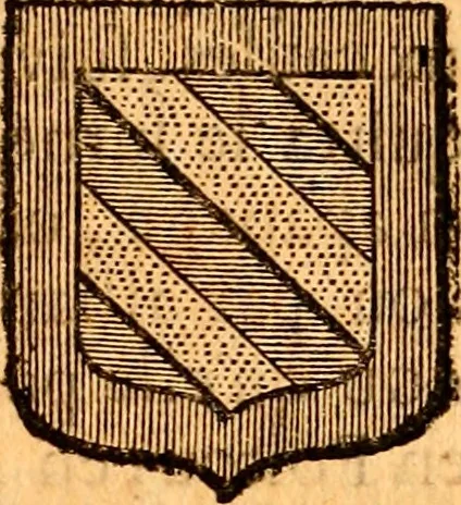 An illustration from Les généaologies historiques des rois, empereurs, &c : et de toutes les maisons souveraines qui ont subsisté jusqu'à présent, exposées dans les cartes généalogiques tirées des meilleurs auteurs, avec des explications historiques et chronologiques .., 1736, leaf 812