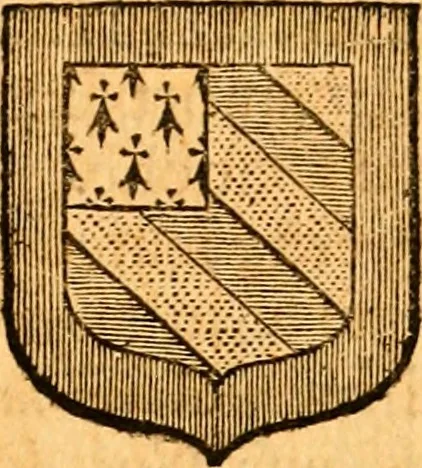 An illustration from Les généaologies historiques des rois, empereurs, &c : et de toutes les maisons souveraines qui ont subsisté jusqu'à présent, exposées dans les cartes généalogiques tirées des meilleurs auteurs, avec des explications historiques et chronologiques .., 1736, leaf 816