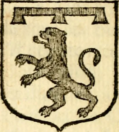 An illustration from Les généaologies historiques des rois, empereurs, &c : et de toutes les maisons souveraines qui ont subsisté jusqu'à présent, exposées dans les cartes généalogiques tirées des meilleurs auteurs, avec des explications historiques et chronologiques .., 1736, leaf 99