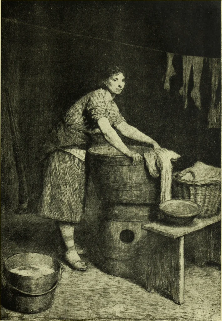 An illustration from Les graveurs liégeois, 1908, leaf 128