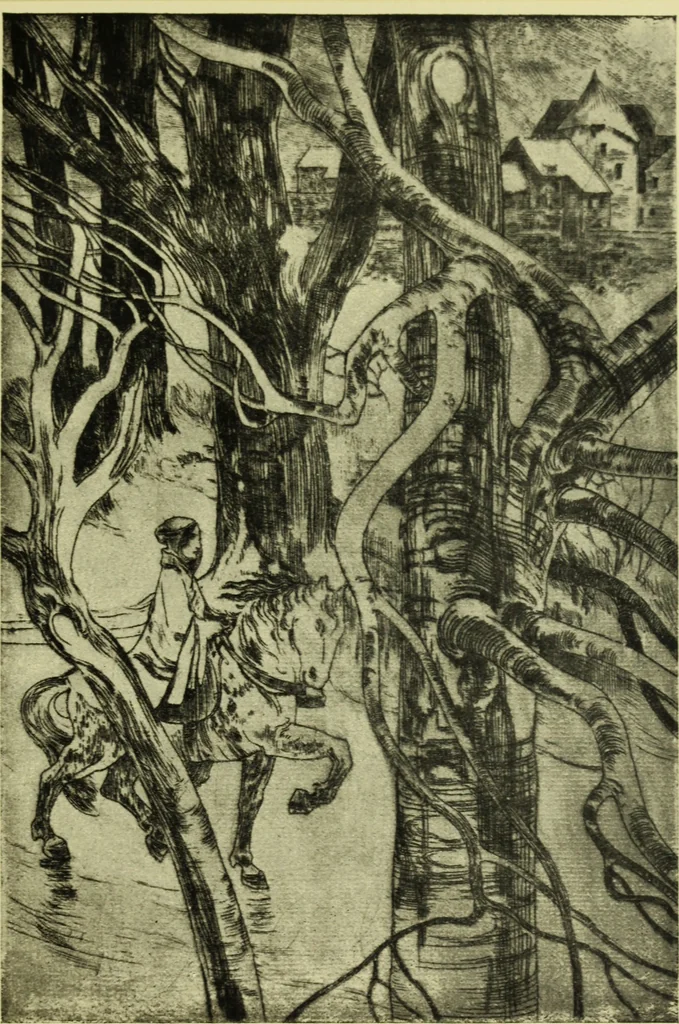 An illustration from Les graveurs liégeois, 1908, leaf 140
