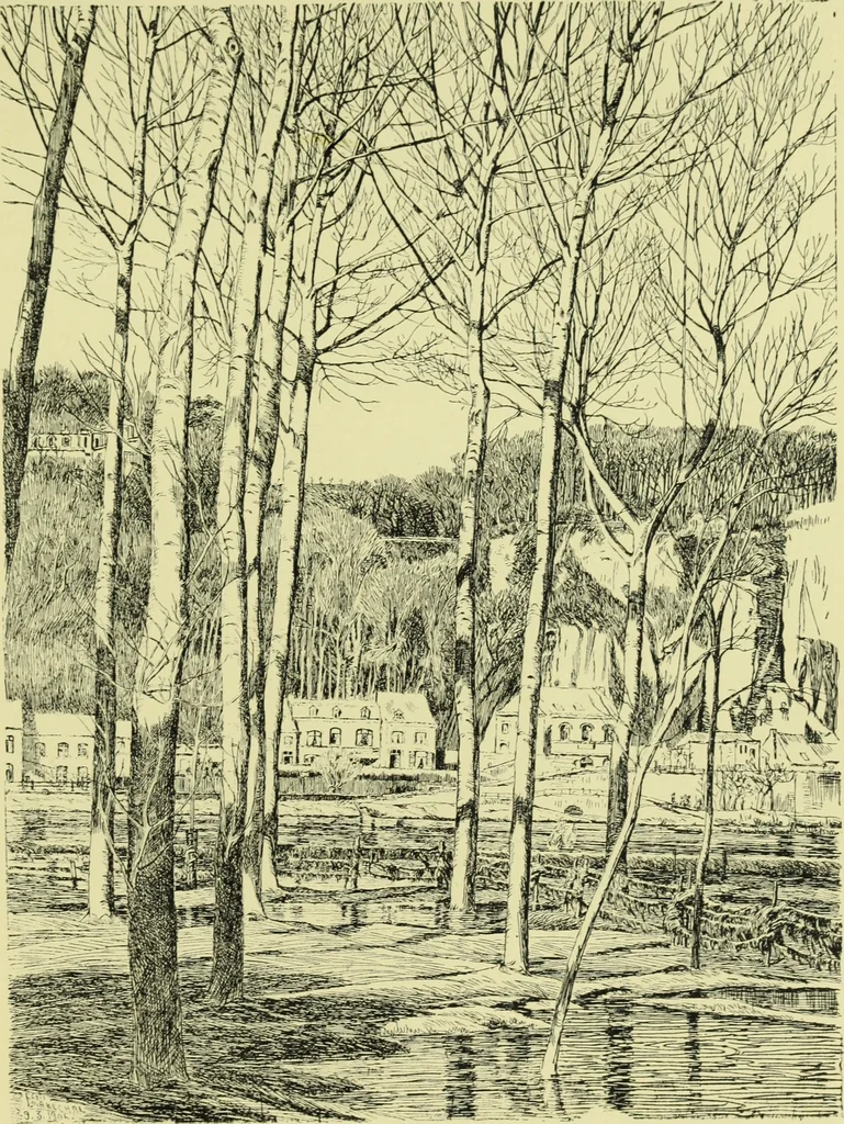 An illustration from Les graveurs liégeois, 1908, leaf 148