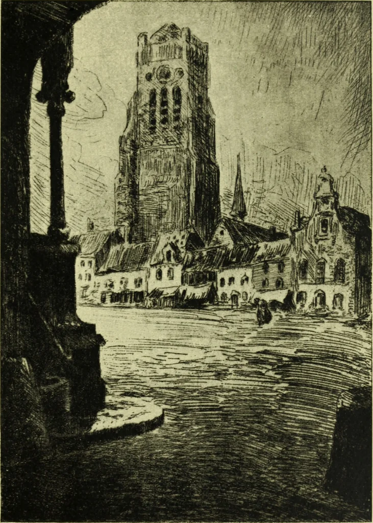 An illustration from Les graveurs liégeois, 1908, leaf 152